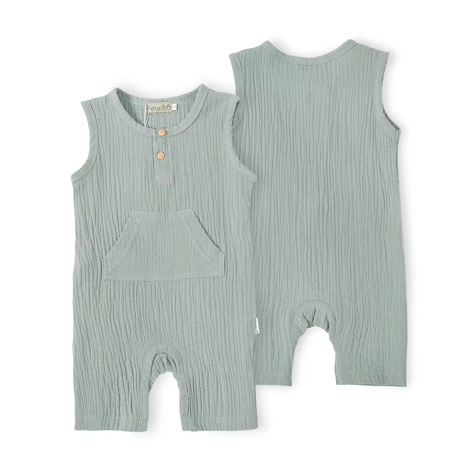 Henley Pocket Romper