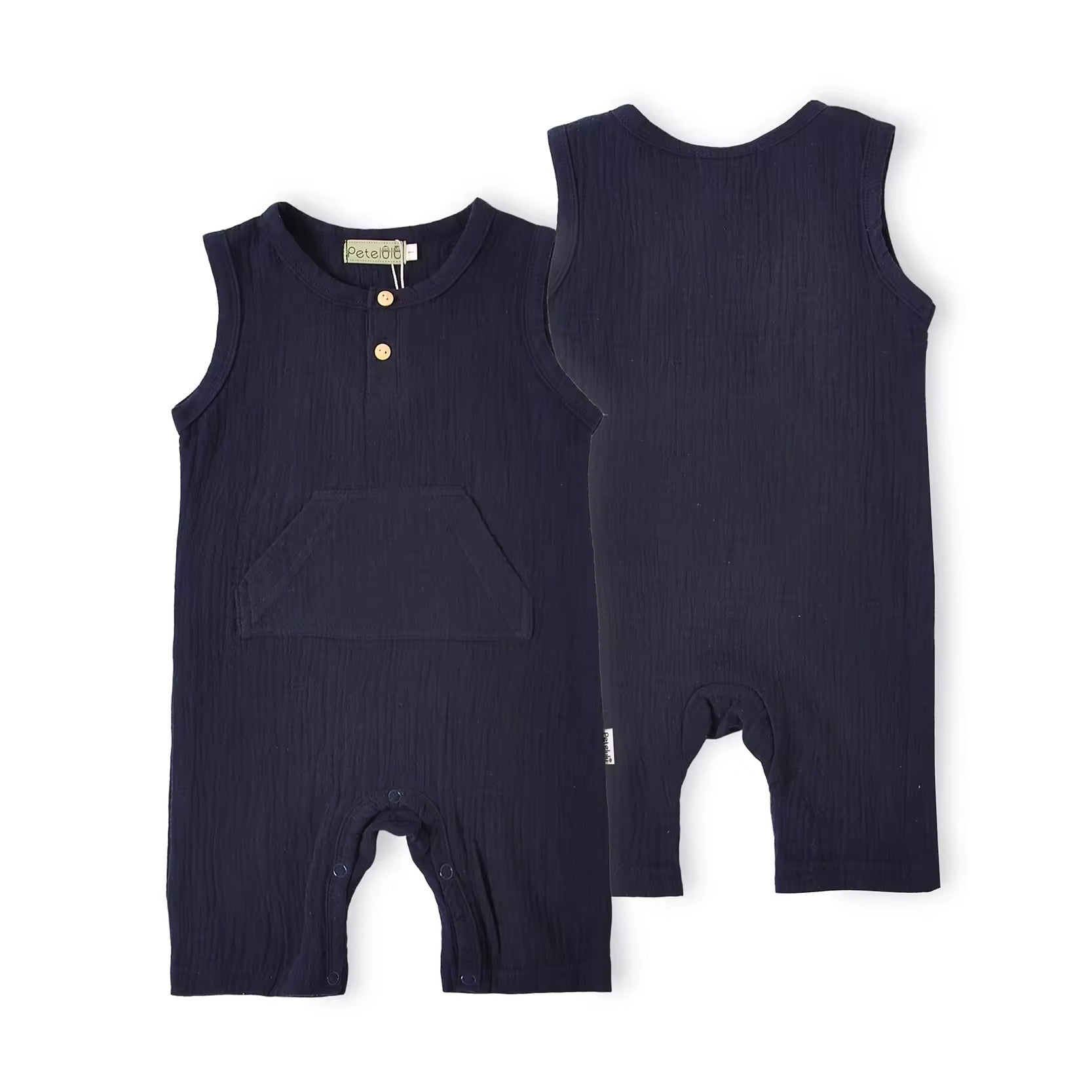 Henley Pocket Romper