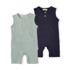Henley Pocket Romper